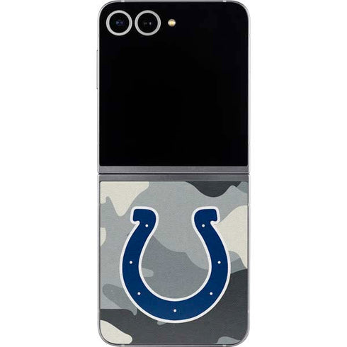 NFL Indianapolis Colts Camo Galaxy Z Flip6 Skin